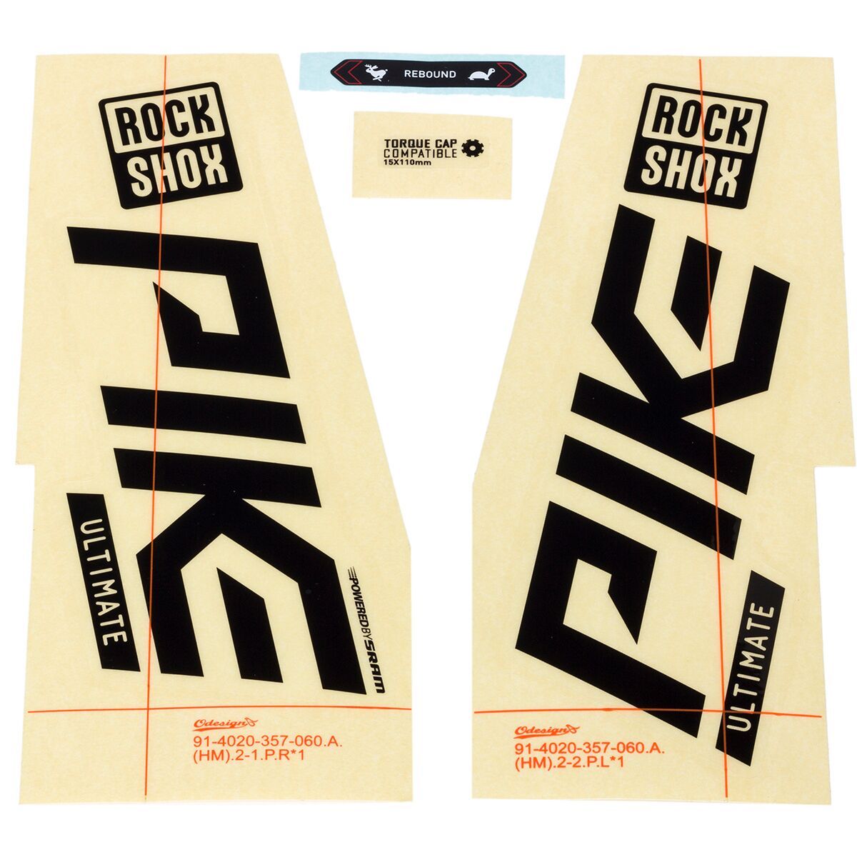 RockShox Pike Ultimate Decal Kit