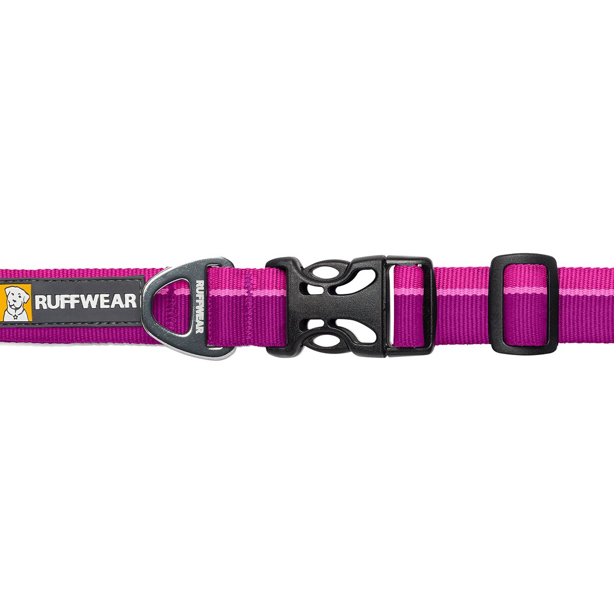 Ruffwear Hoopie Hundehalsband – Large, Glacial Blue, Mit V-Ring & Silikon-Schalldämpfer