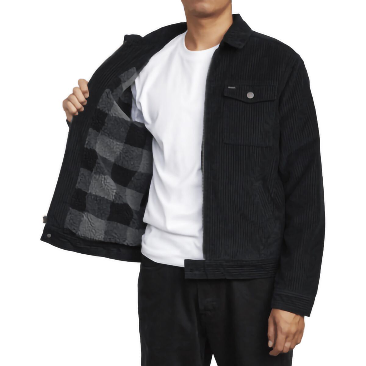 RVCA Easy Trucker II Jacket Men's Clothing