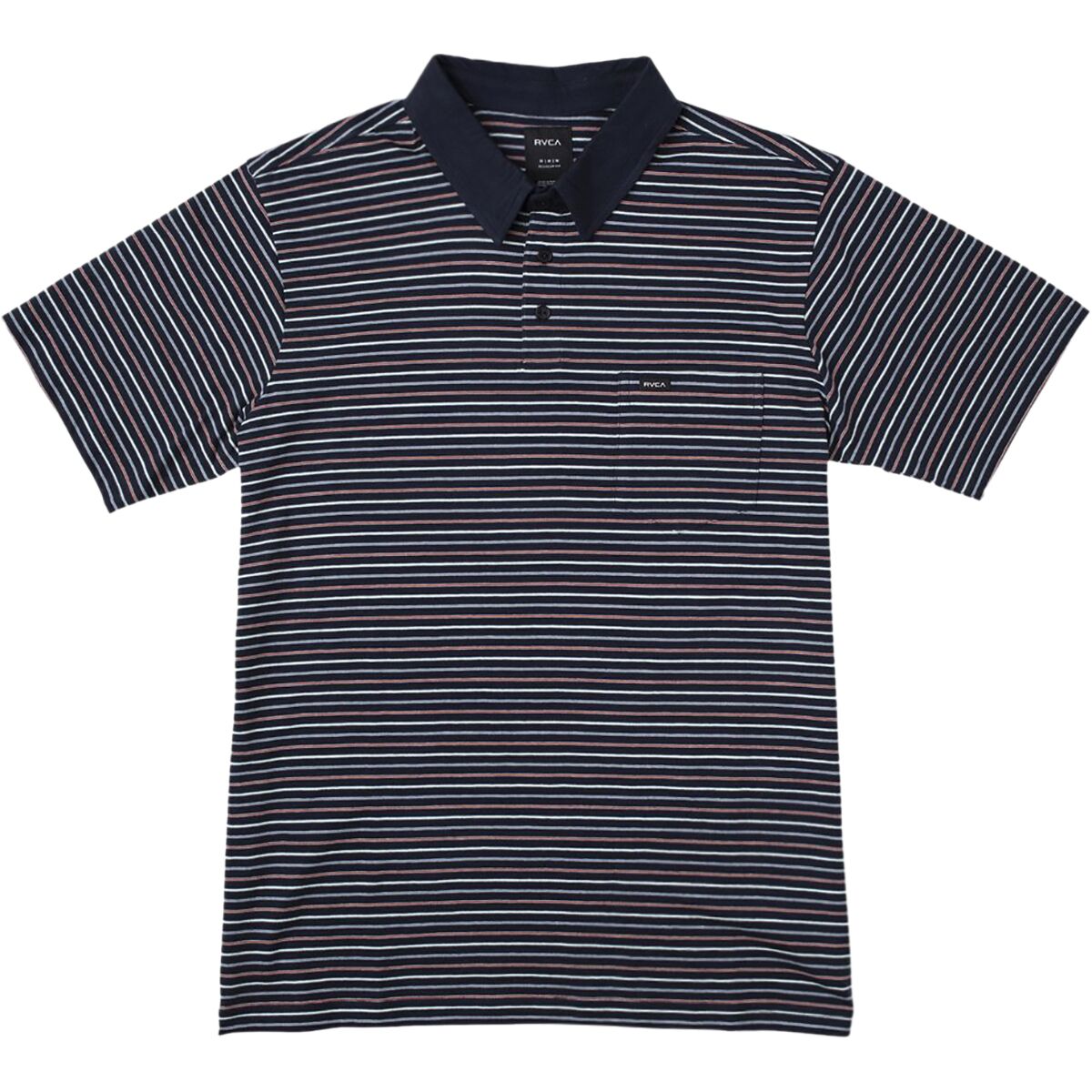 RVCA Cassady Stripe Short-Sleeve Polo - Men's