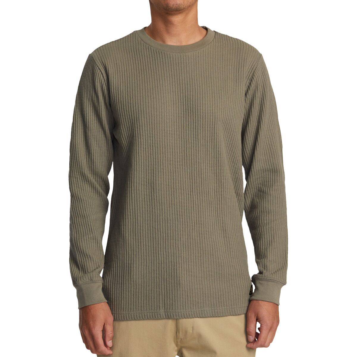 RVCA Day Shift Thermal LongSleeve Shirt Men's Clothing