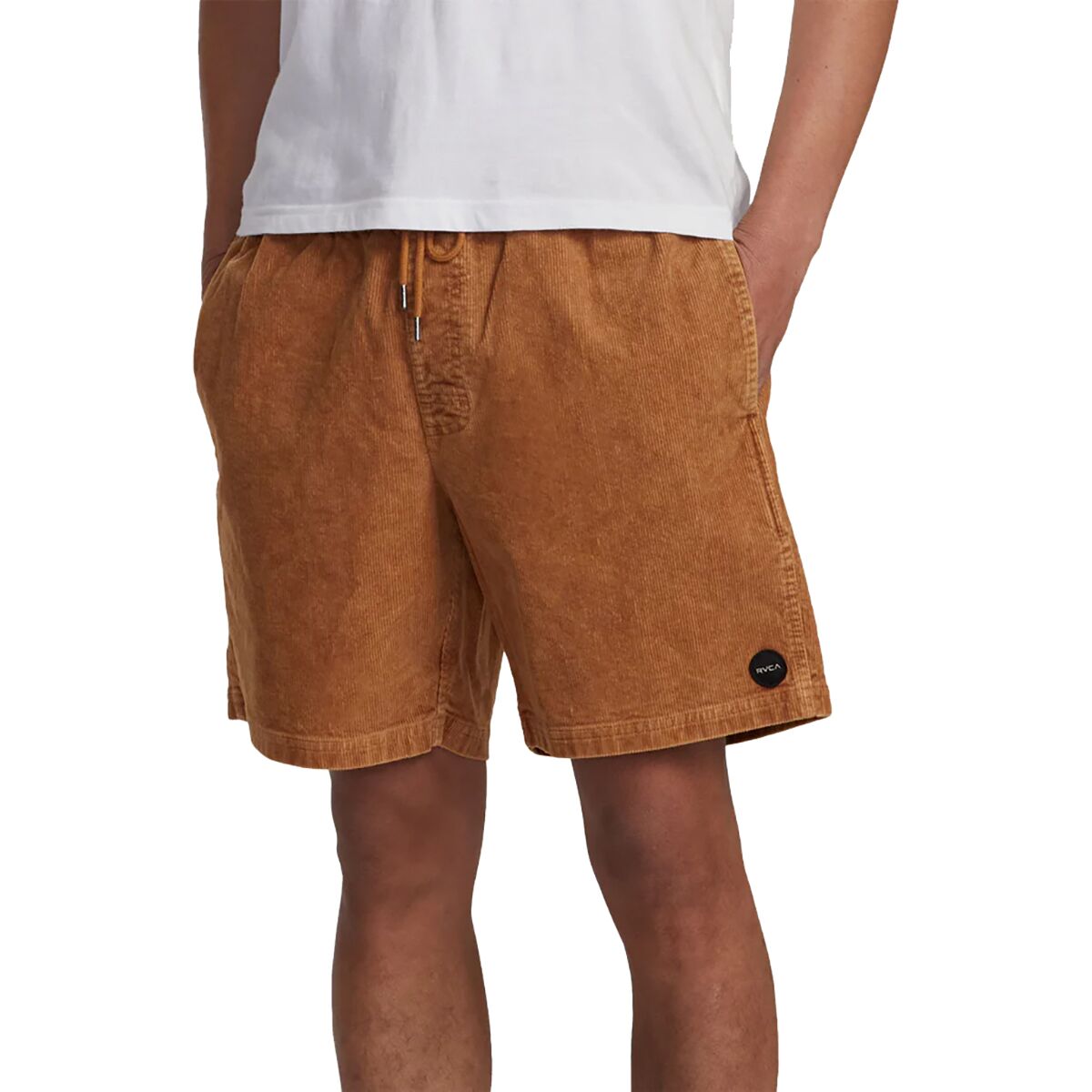 RVCA Men's Gerrard Elastic Shorts – Board Shorts With Drawcord & Zip Pocket (17" Outseam) - View #2