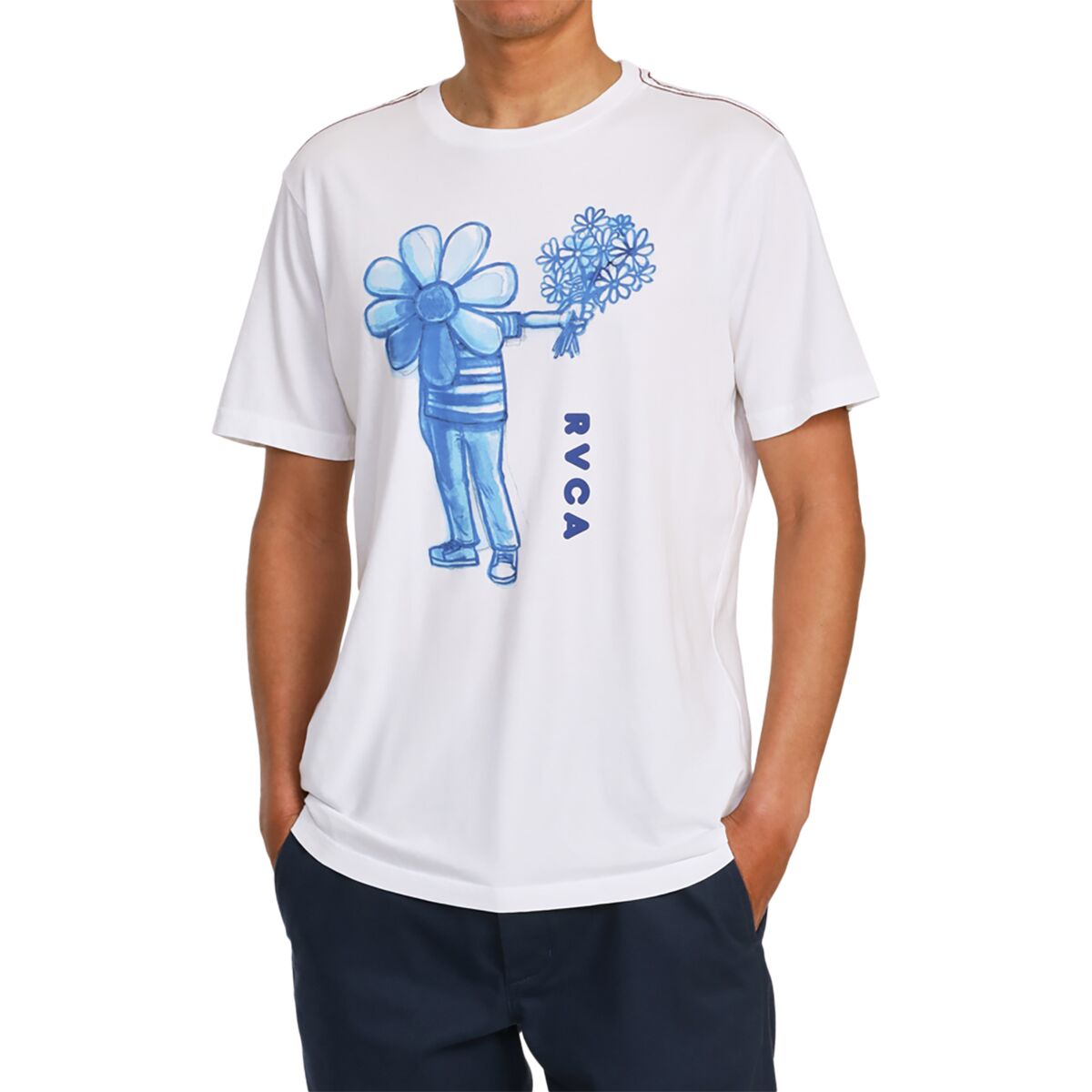 MENS SHORT SLEEVE SHIRT FRIEND IN FLORA