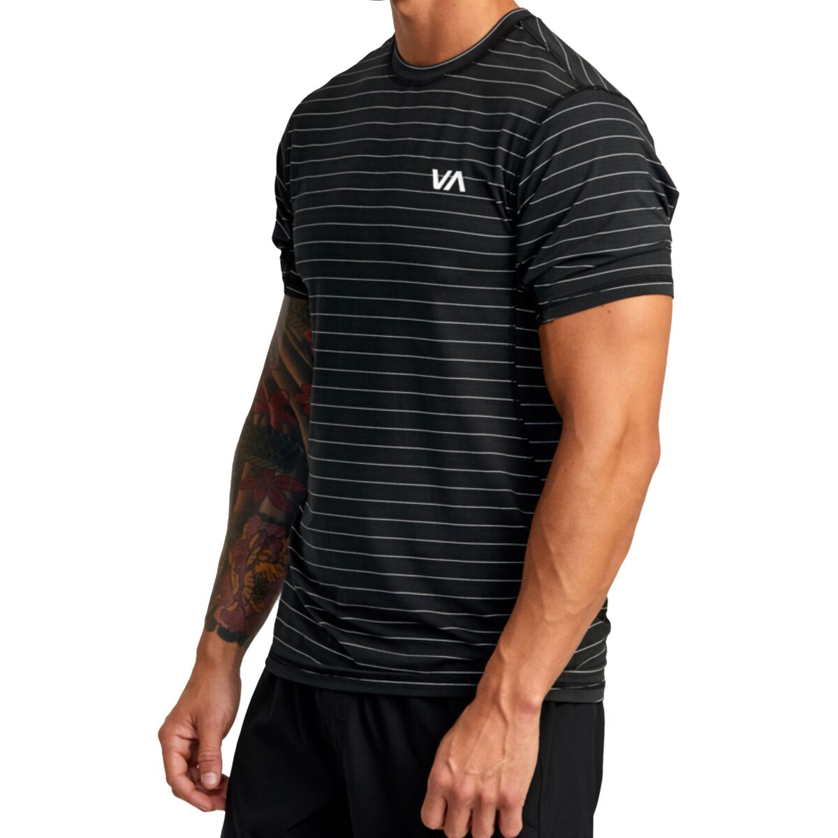 RVCA Sport Vent Stripe Short-Sleeve Shirt - Men´s