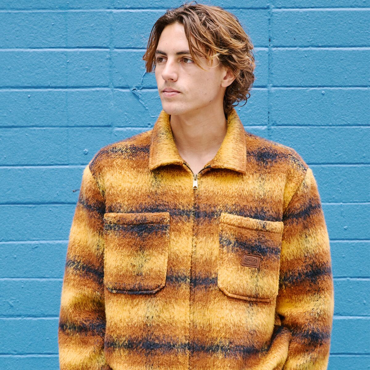 RVCA Chainmail Zip Flannel - Men´s
