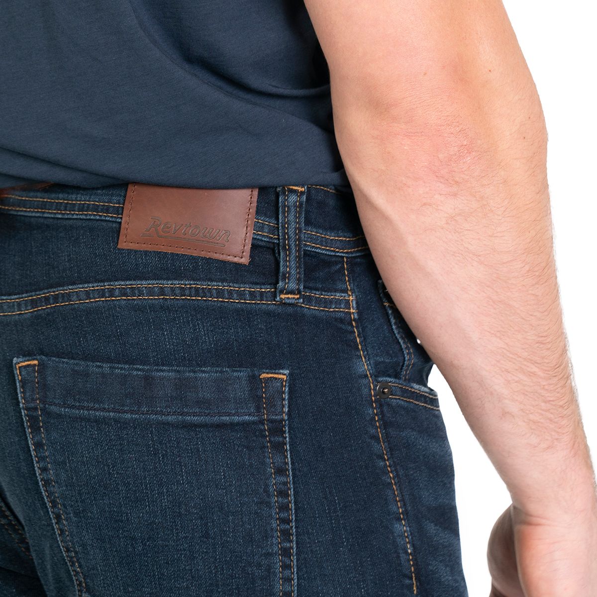 Revtown Taper Slim Fit Stretch Jeans Men's