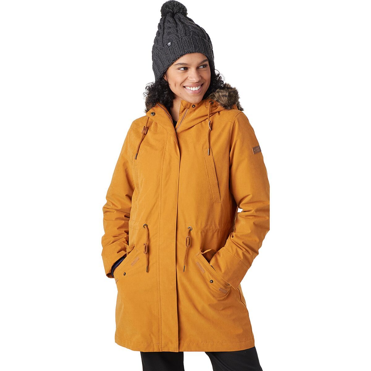 Winter Jackets Roxy Amy Jacket Amy 3-in-1 Convertible Waterproof