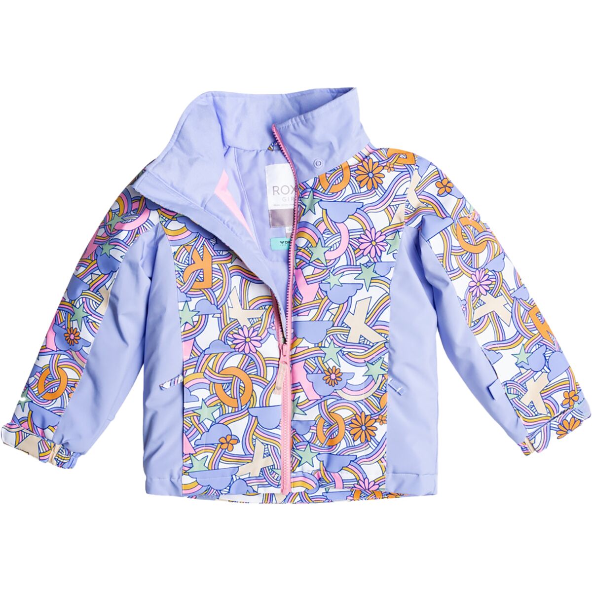 Kids Ski Jacket Roxy Snowy Tale Medieval Blue (Size 3 left) main image 1