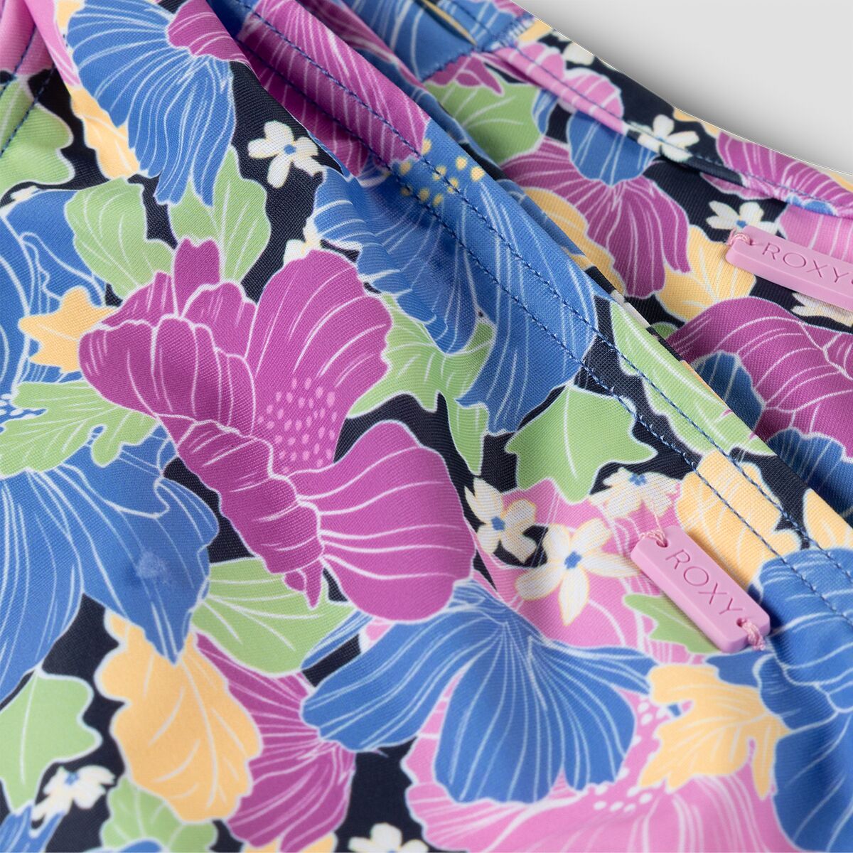 Roxy Outline Floral Crop Rashguard Set - Girls´