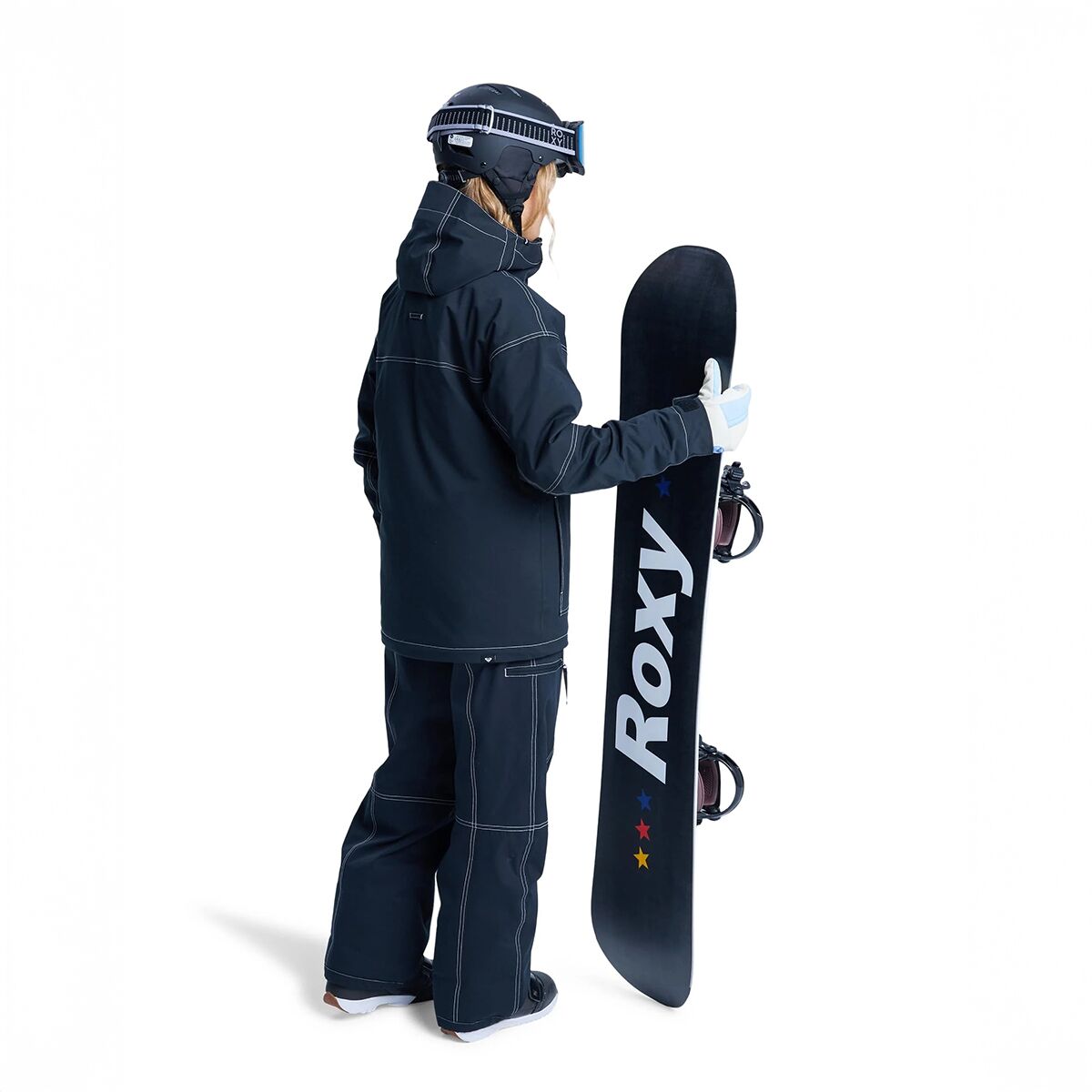 Женская куртка Roxy Chloe Kim, цвет: Антрацитовый — фото 3