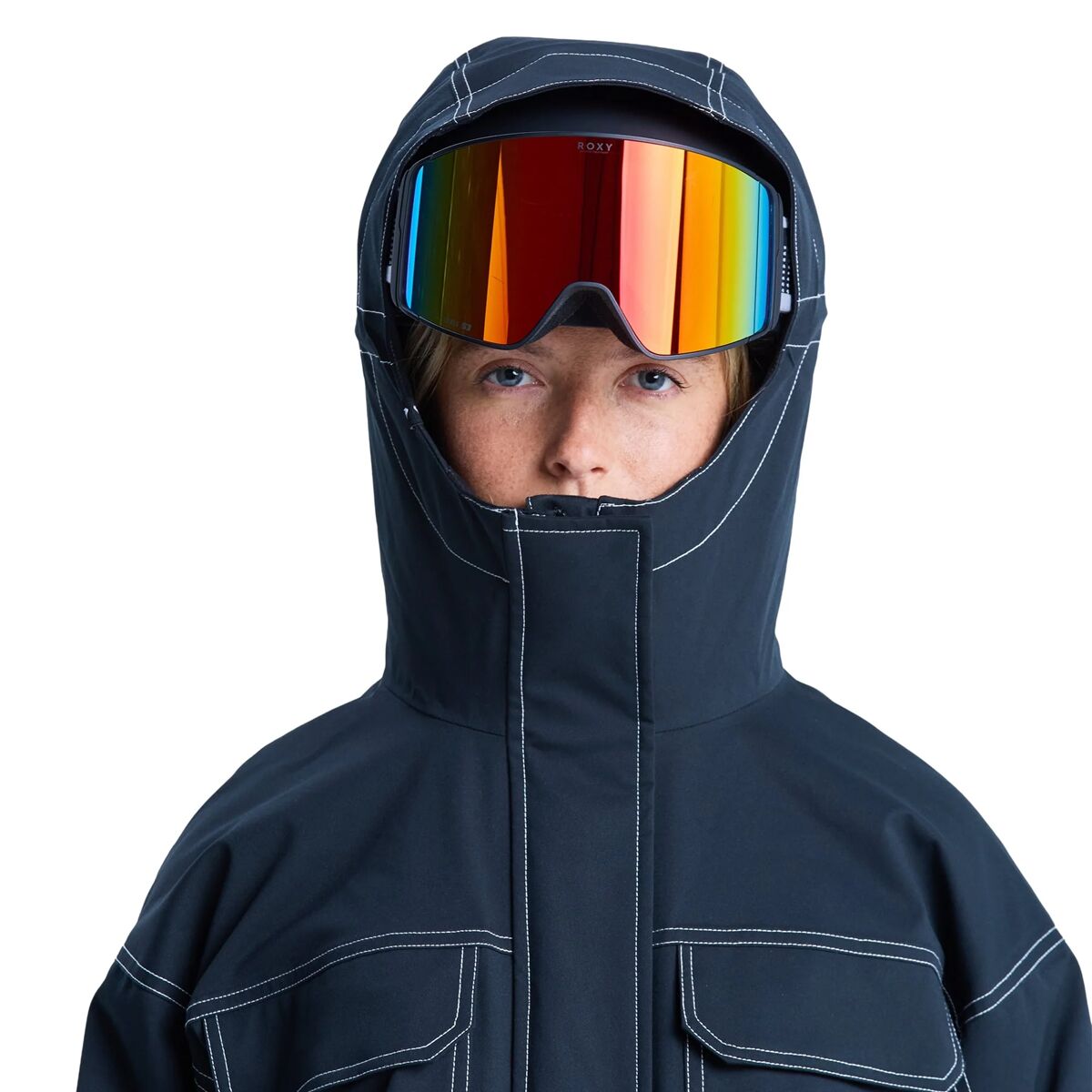 Женская куртка Roxy Chloe Kim, цвет: Антрацитовый — фото 6