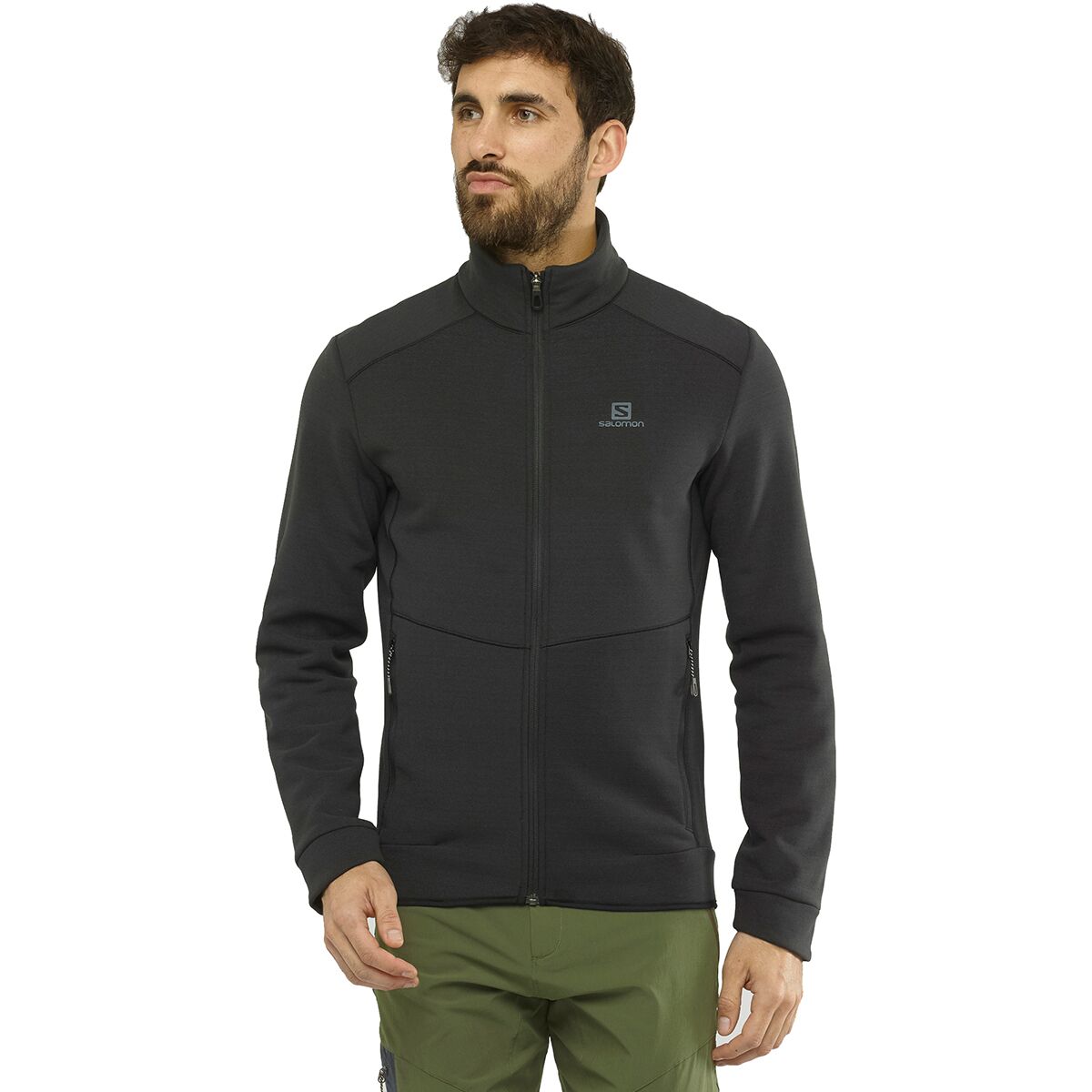 Salomon Radiant Full-Zip Fleece Jacket - Men's - Clothing
