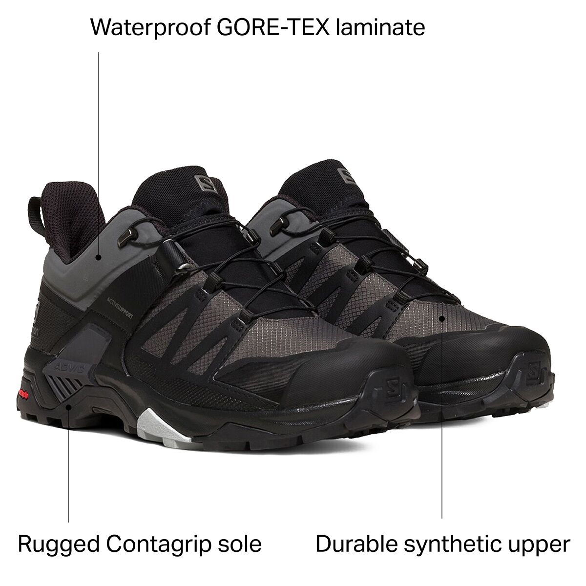salomon men's hiking shoes x ultra 2 gtx
