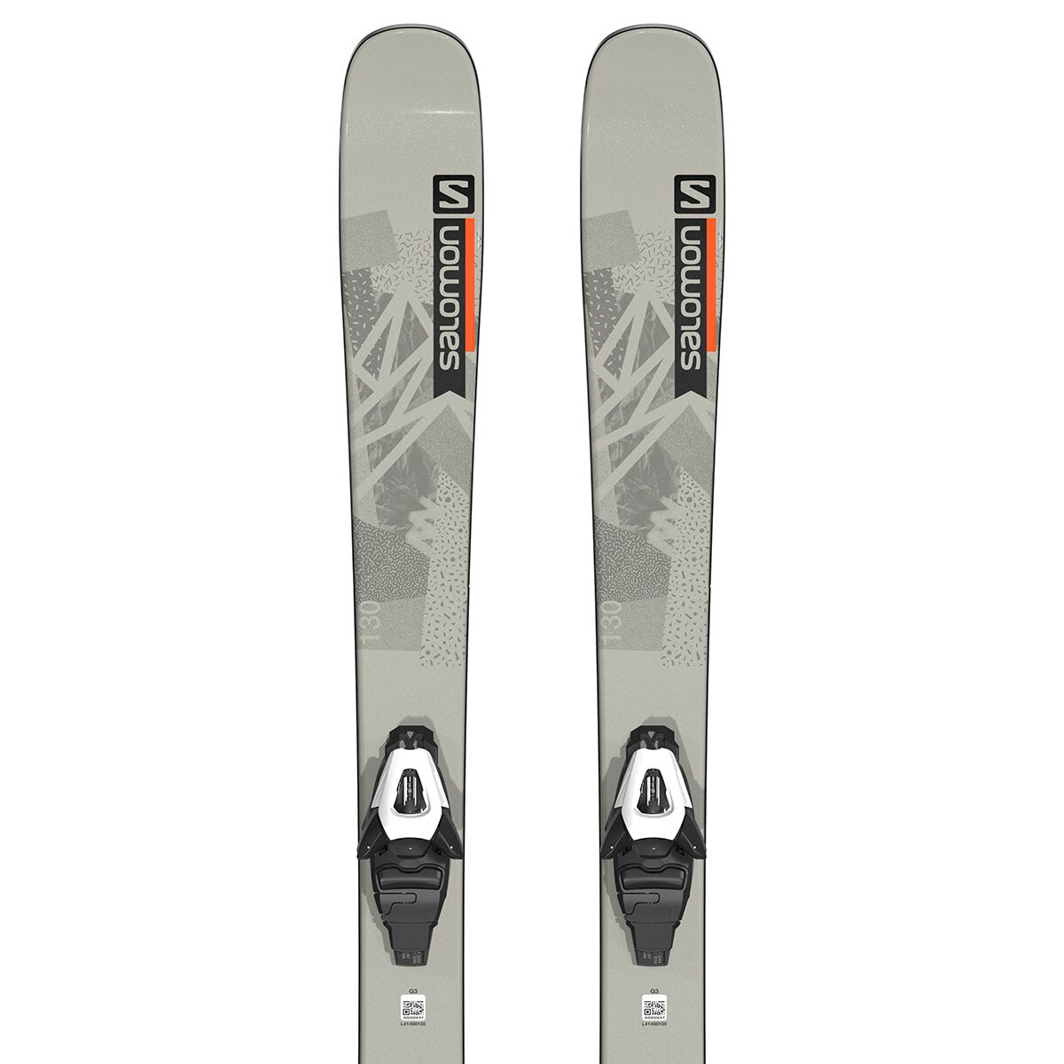 Salomon QST Spark Jr Ski + C5 GW J85 Binding 2022 Kids' Kids