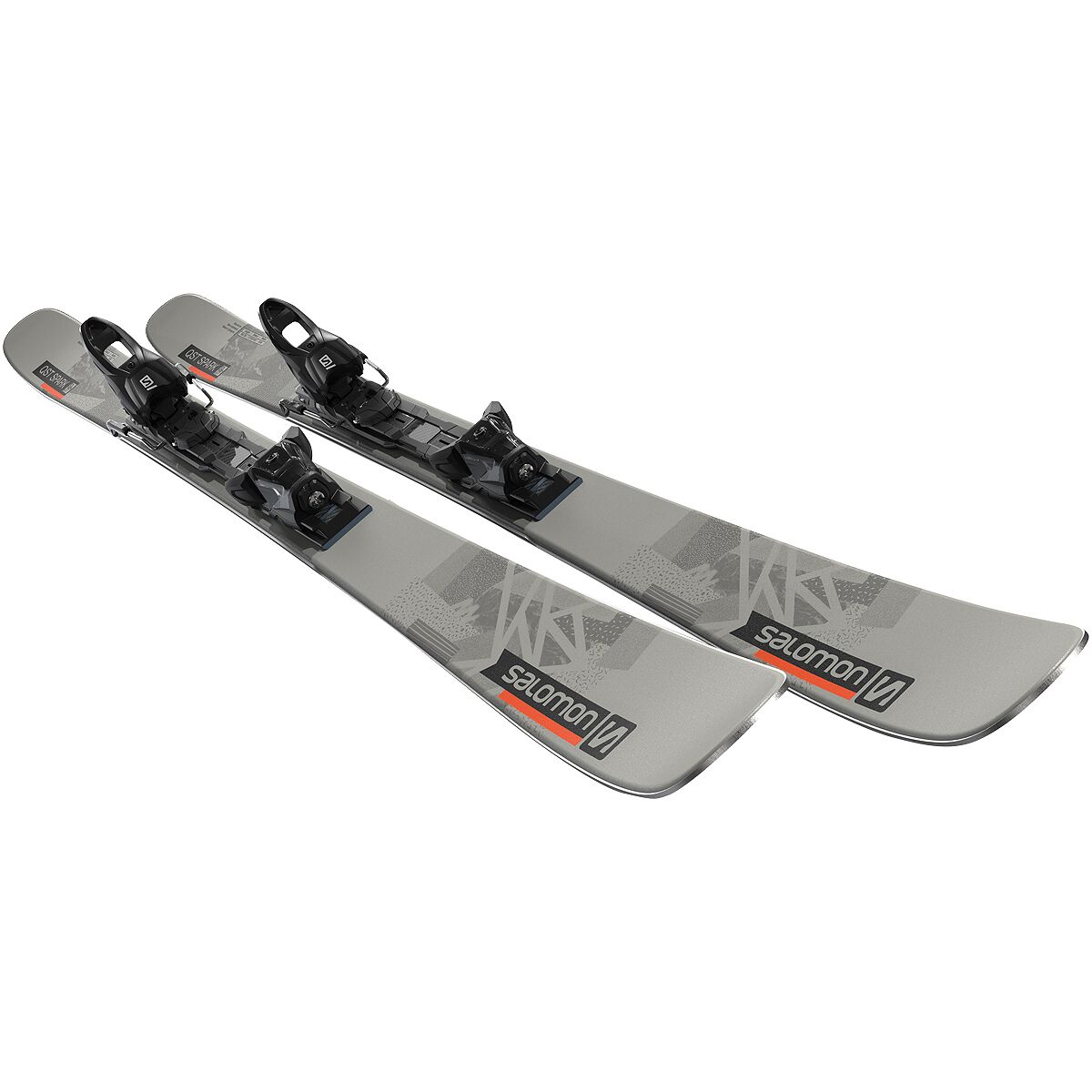 Salomon QST Spark Jr Ski + M10 GW L90 Binding 2022 Kids' Kids