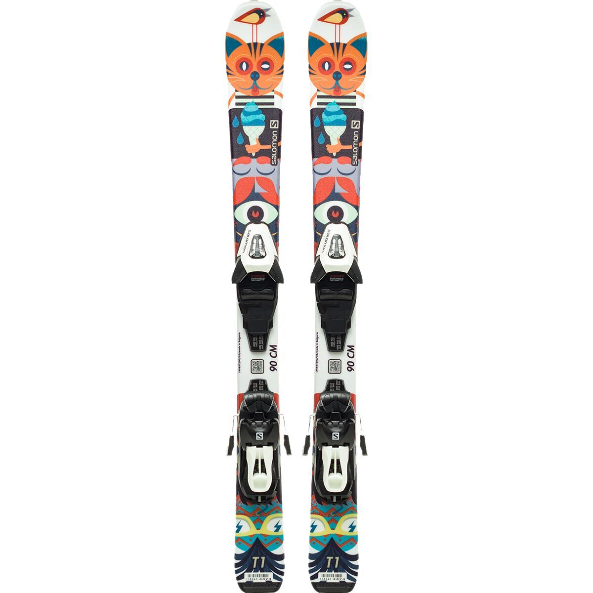 Salomon T1 Jr Ski + C5 GW J75 Binding 2022 Kids' Kids
