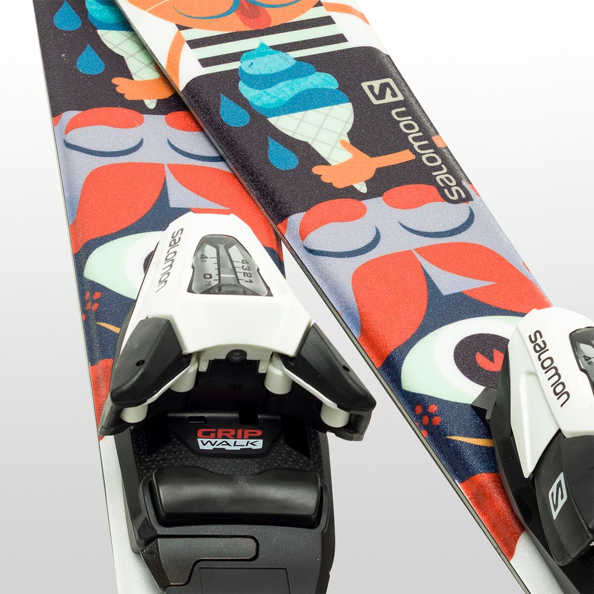 Salomon T1 Jr Ski + C5 GW J75 Binding 2022 Kids' Kids