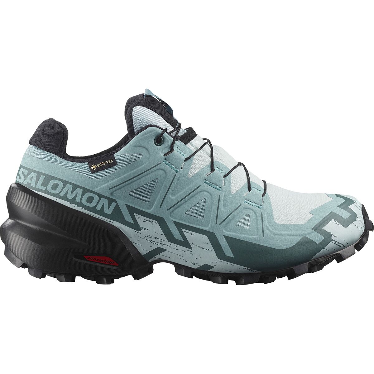 Женские кроссовки Salomon Speedcross 6 GTX Trail Running, цвет: Синий / Чёрный