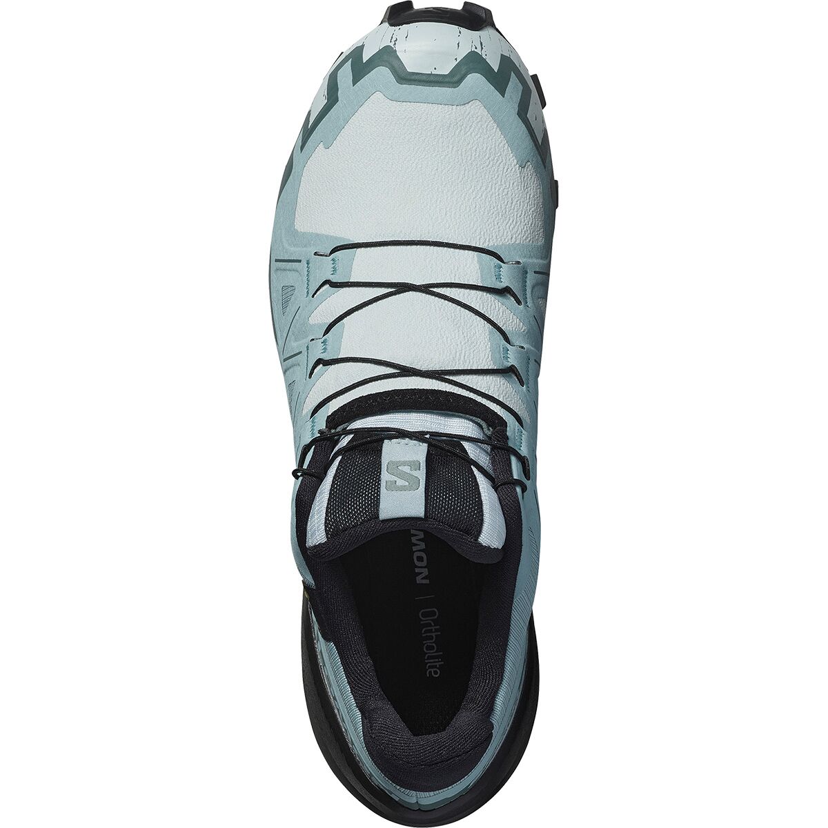 Женские кроссовки Salomon Speedcross 6 GTX Trail Running, цвет: Синий / Чёрный — фото 6