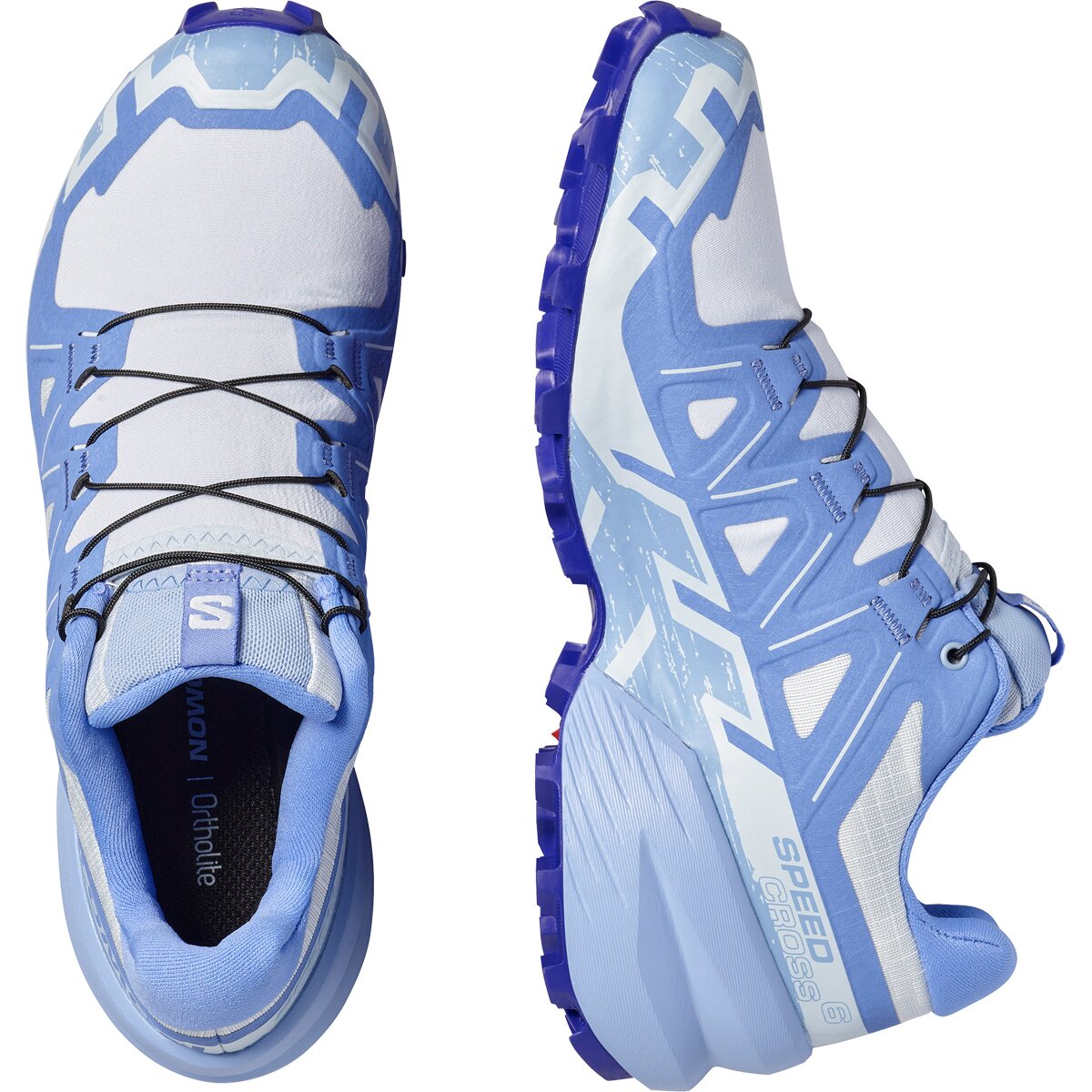 Женские кроссовки Salomon Speedcross 6 Trail Running, цвет: Синий — фото 2