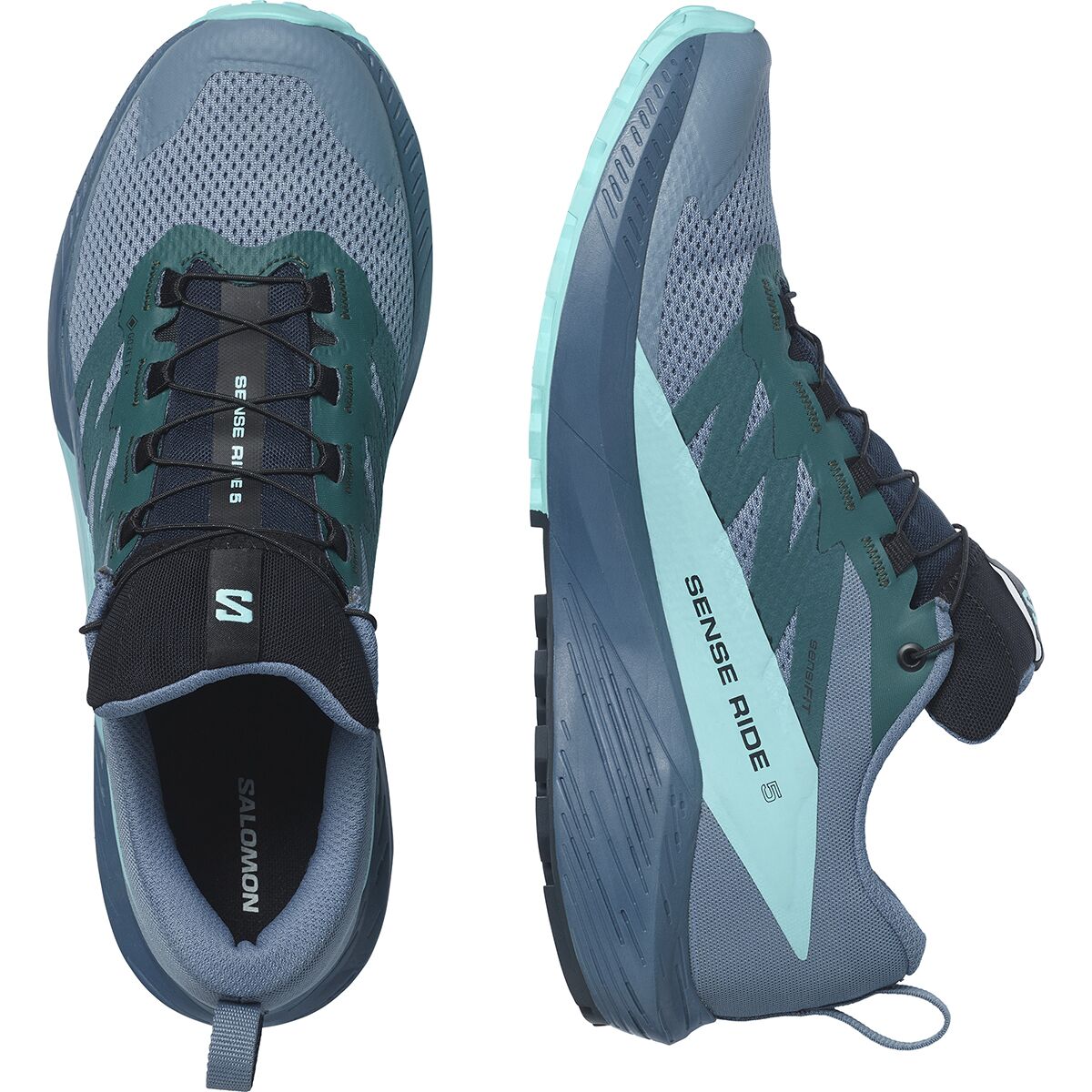 Salomon Sense Ride 5 Invisible GTX Trail Running Shoe -...