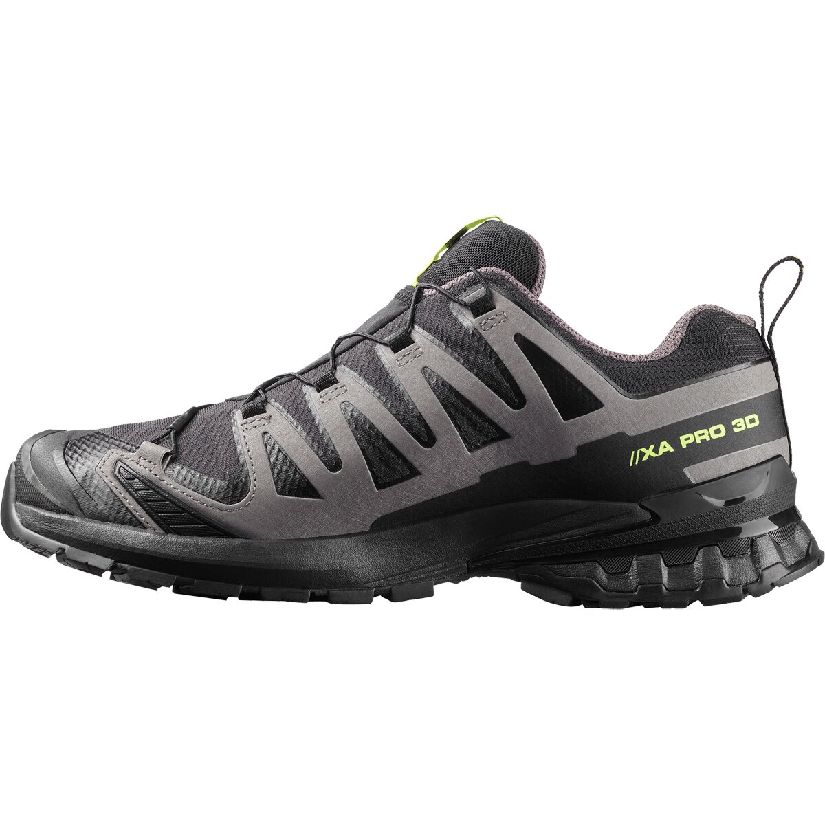 Мужские кроссовки Salomon XA Pro 3D V9 Gore-Tex Trail Running, цвет: Чёрный / Тёмный серый — фото 3