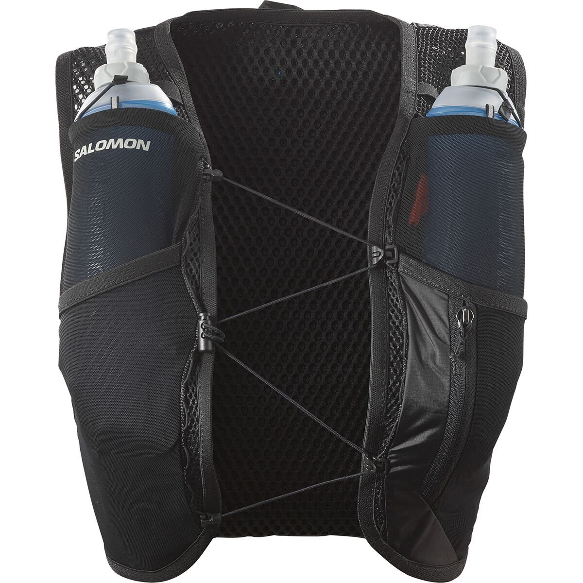 Salomon Active Skin 4L Hydration Pack Set - Women's, цвет: Чёрный / Металлический — фото 4