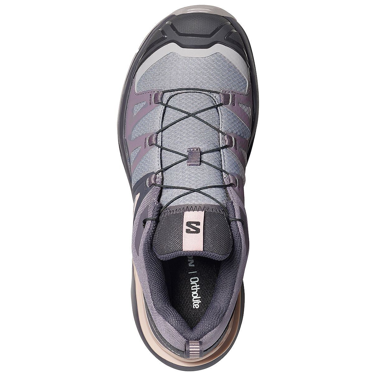 Женские кроссовки Salomon X Ultra 360 Hiking, цвет: Железный / Теневой серый — фото 6