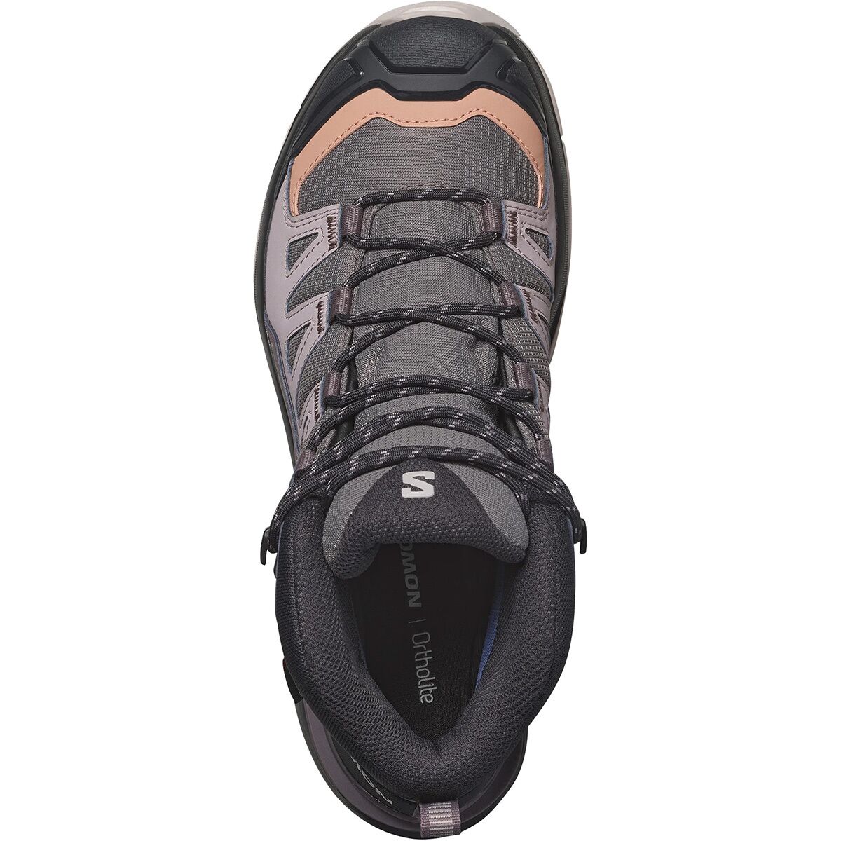 Женские ботинки Salomon X Ultra 360 Mid GTX Hiking Boot, цвет: Сливовый — фото 5