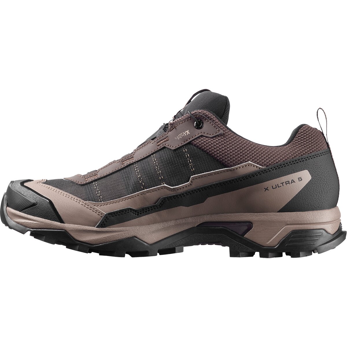 Мужские кроссовки Salomon X Ultra 5 GTX Hiking, цвет: Чёрный кофейный / Орех — фото 4