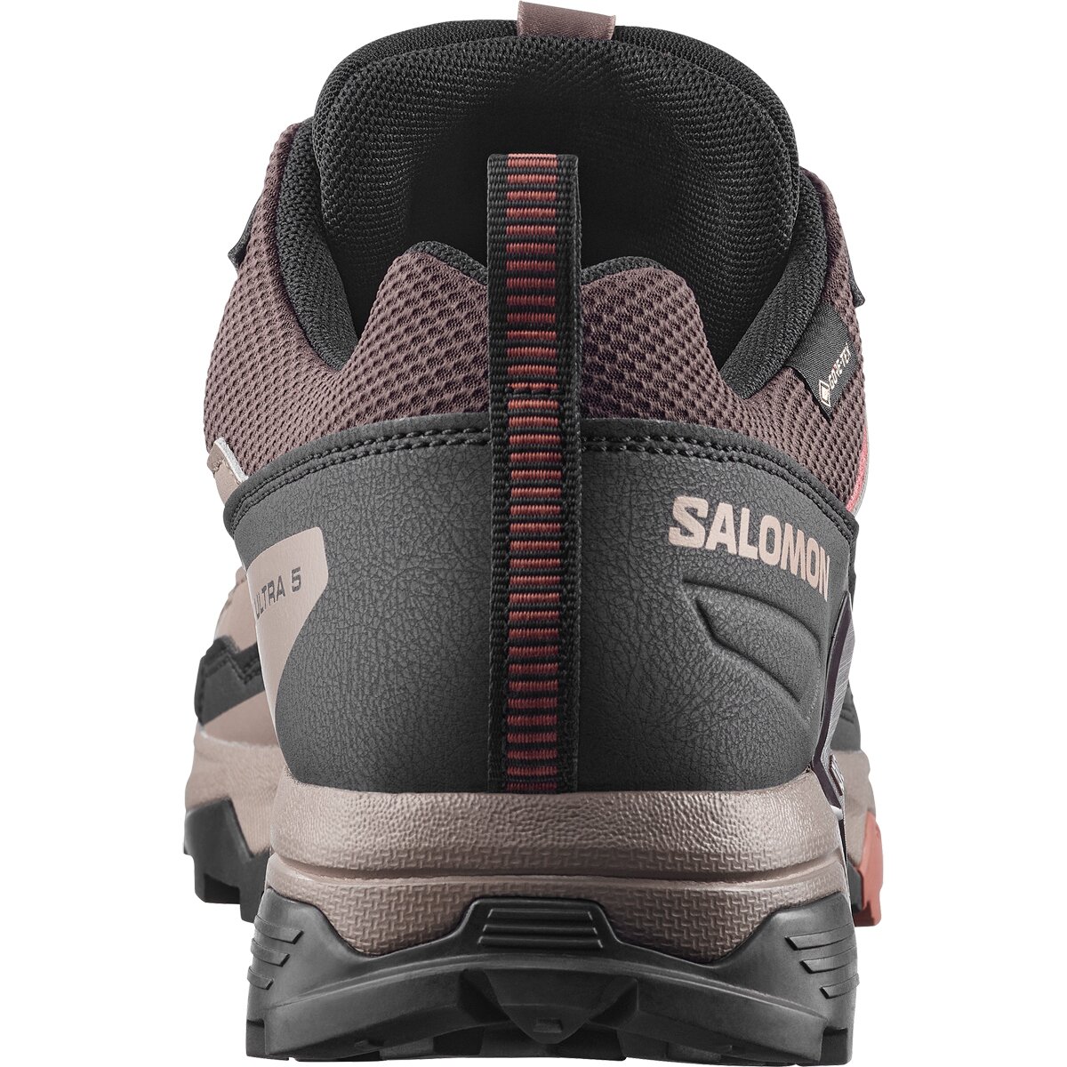 Мужские кроссовки Salomon X Ultra 5 GTX Hiking, цвет: Чёрный кофейный / Орех — фото 7