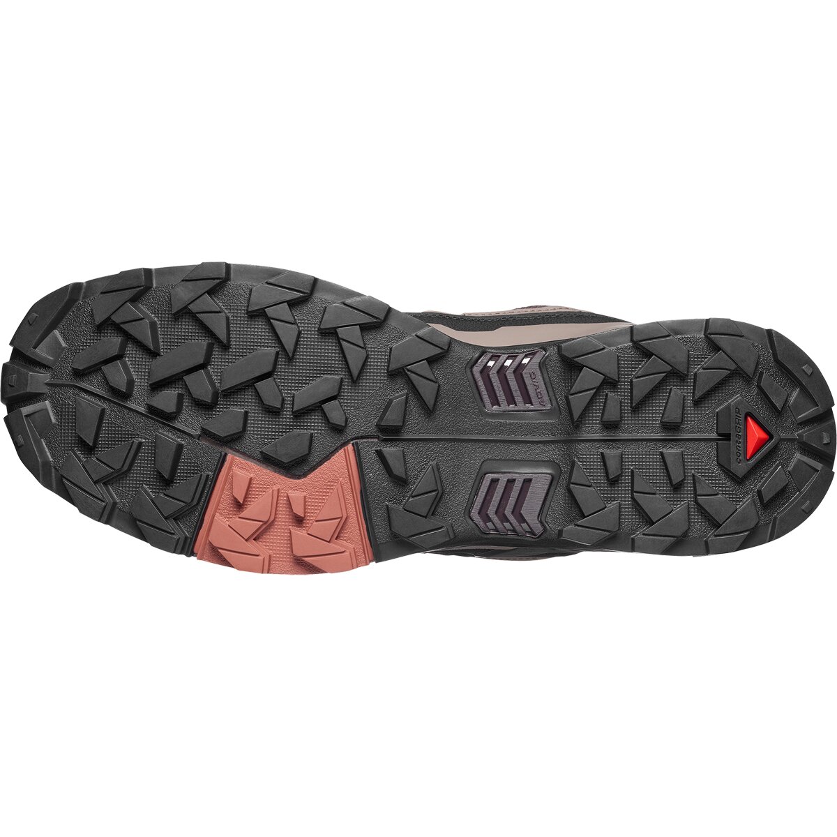 Мужские кроссовки Salomon X Ultra 5 GTX Hiking, цвет: Чёрный кофейный / Орех — фото 8