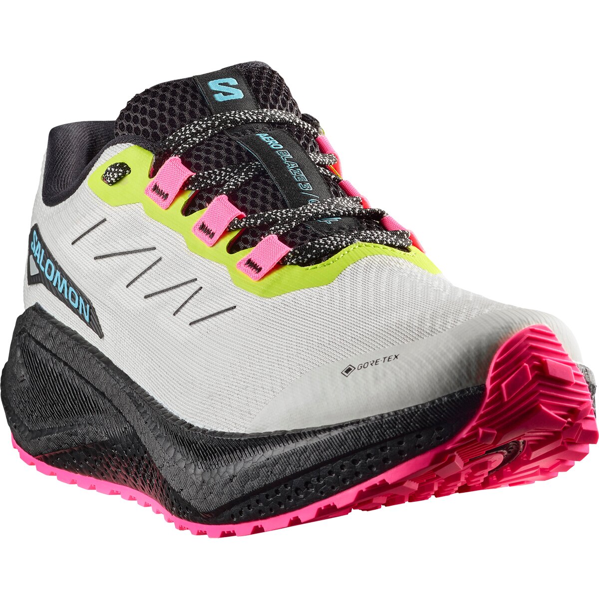 Мужские кроссовки Salomon Aero Blaze 3 Grvl GTX Running, цвет: Ванильный ледяной / Чёрный — фото 5