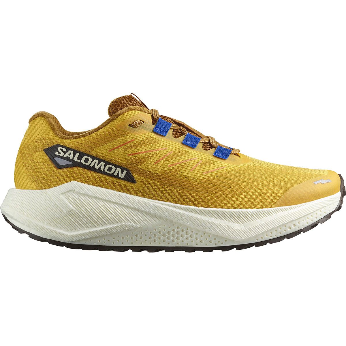 Мужские кроссовки Salomon Aero Blaze 3 Grvl Running, цвет: Горчичный / Ванильный ледяной