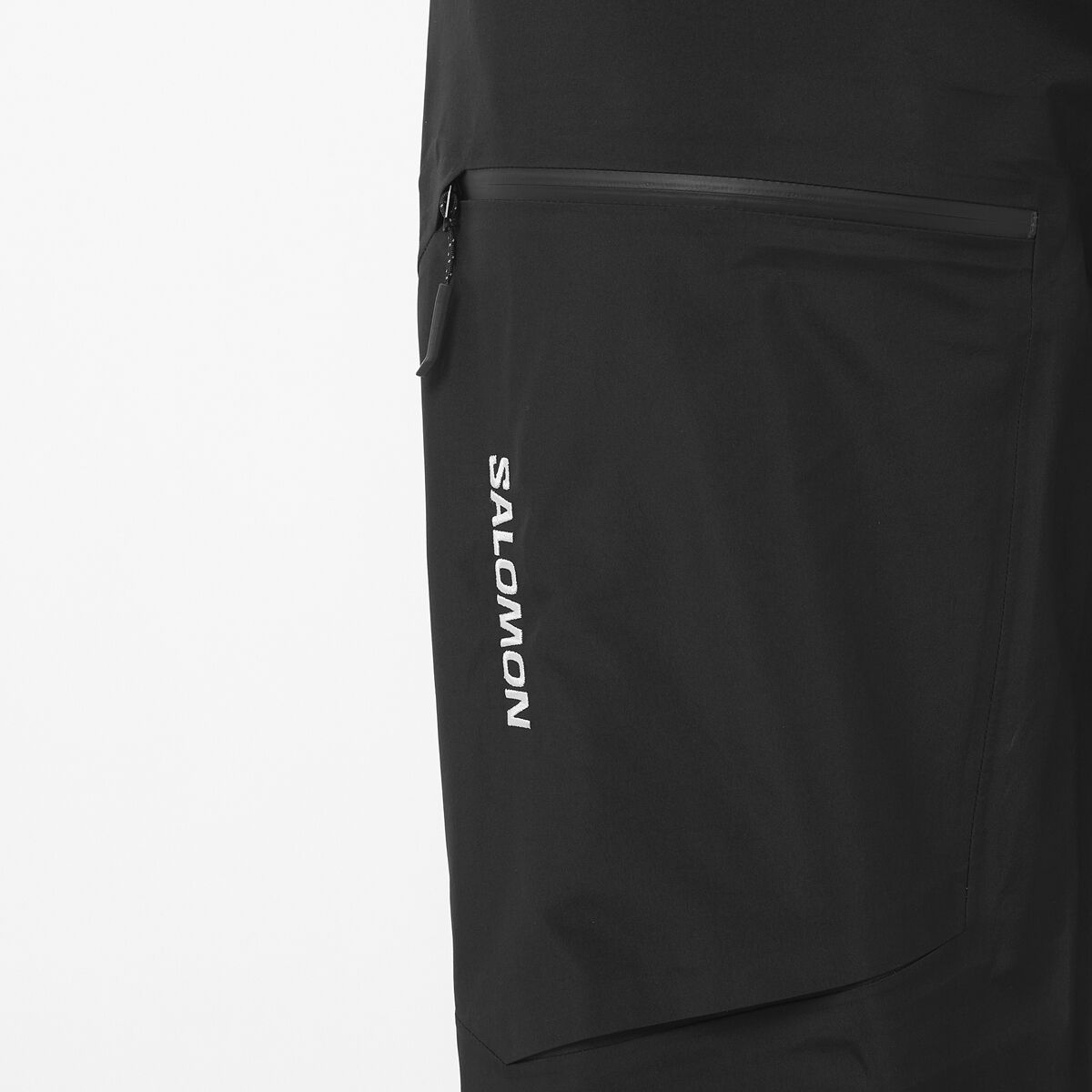 Мужские брюки Salomon Scrambler GORE-TEX, цвет: Глубокий чёрный — фото 2