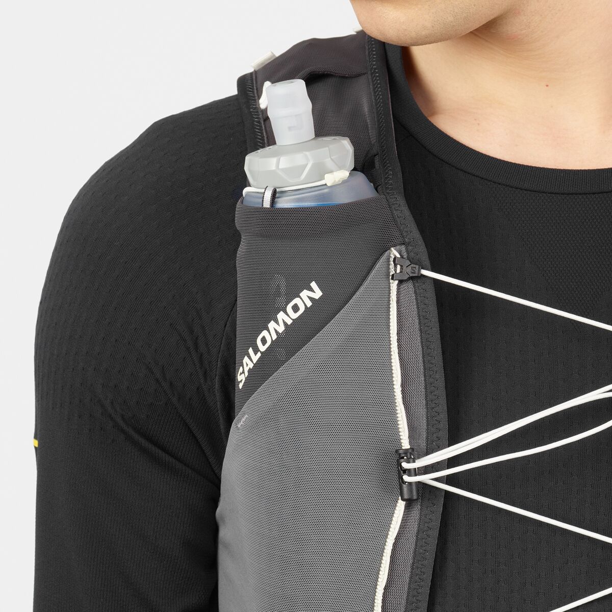Рюкзак Salomon ADV Skin 5L Gradient Hydration Pack, цвет: Phantom/Castelrock/Icicle — фото 4
