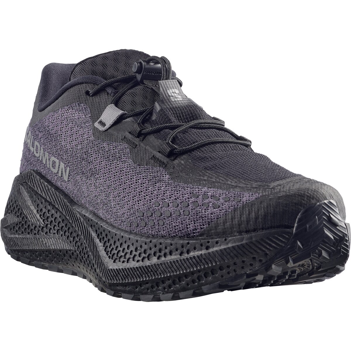 Мужские кроссовки Salomon Aero Glide 4 Grvl Running, цвет: Чёрный / Асфальтовый — фото 5