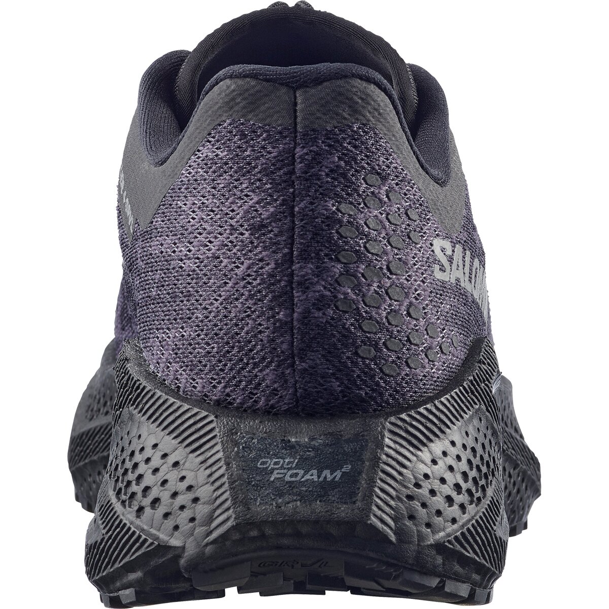 Мужские кроссовки Salomon Aero Glide 4 Grvl Running, цвет: Чёрный / Асфальтовый — фото 6