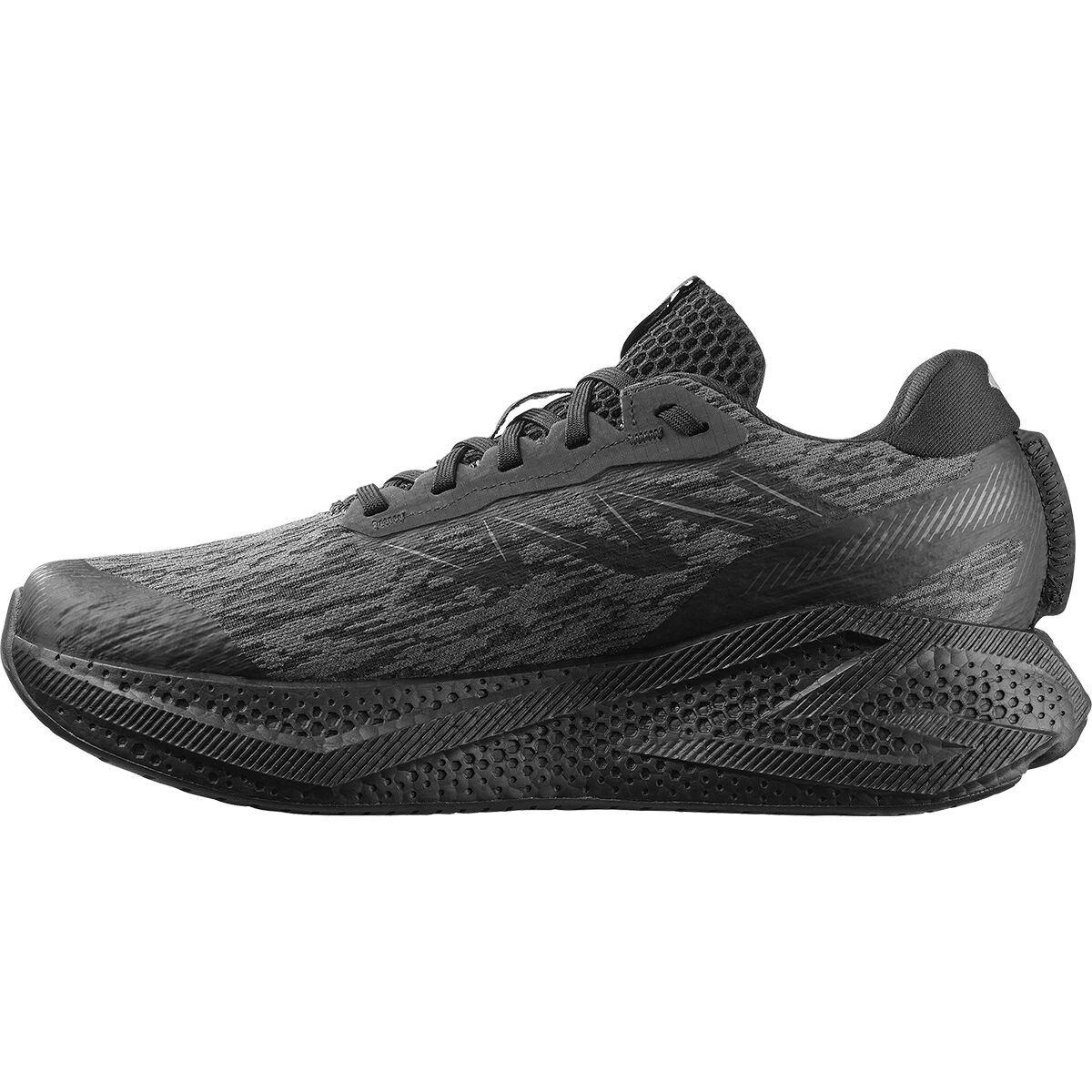 Мужские кроссовки Salomon Aero Glide 4 Running, цвет: Чёрный / Асфальтовый — фото 5
