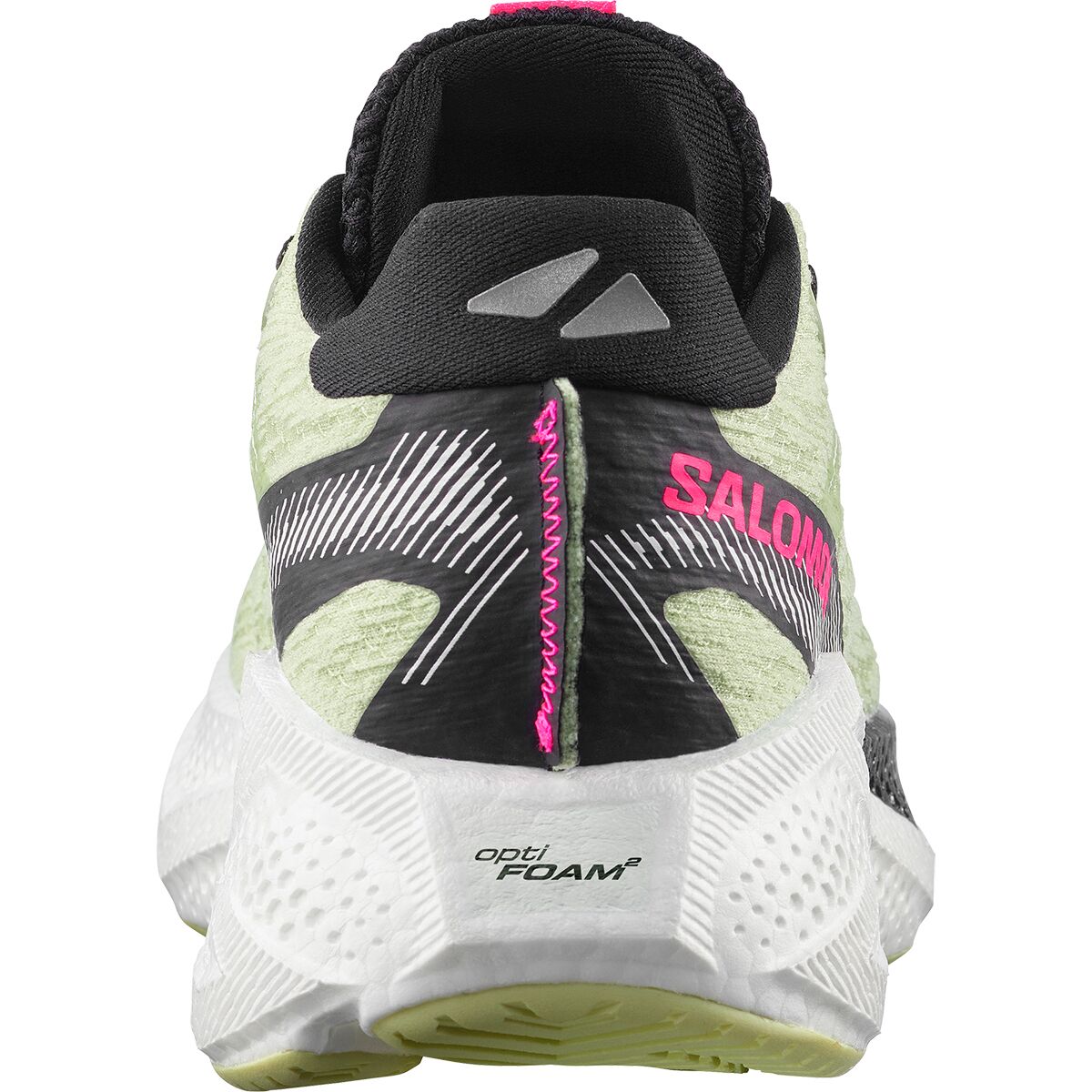 Женские кроссовки Salomon Aero Glide 4 Running, цвет: Белый / Чёрный — фото 3