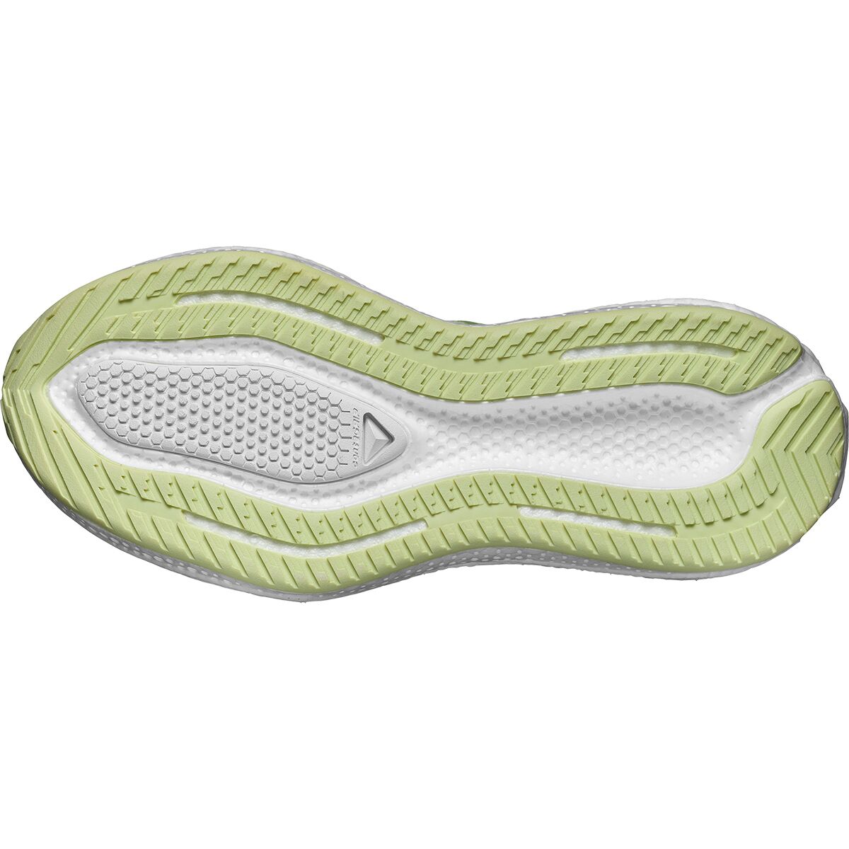 Женские кроссовки Salomon Aero Glide 4 Running, цвет: Белый / Чёрный — фото 4