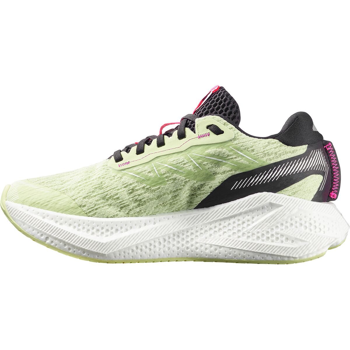 Женские кроссовки Salomon Aero Glide 4 Running, цвет: Белый / Чёрный — фото 5