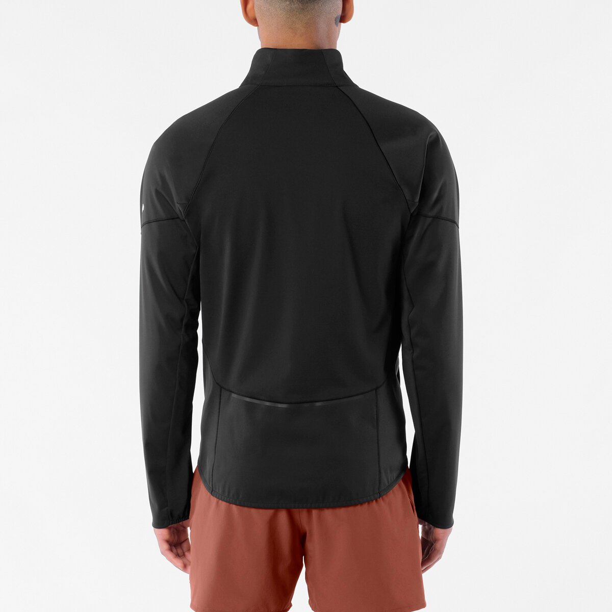 Мужская куртка Salomon Sense Softshell, цвет: Глубокий чёрный — фото 6