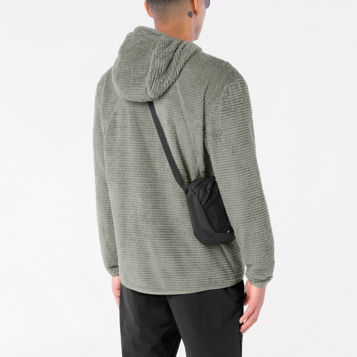 Мужская куртка Salomon Thernova Fleece Hooded, цвет: Серый — фото 5