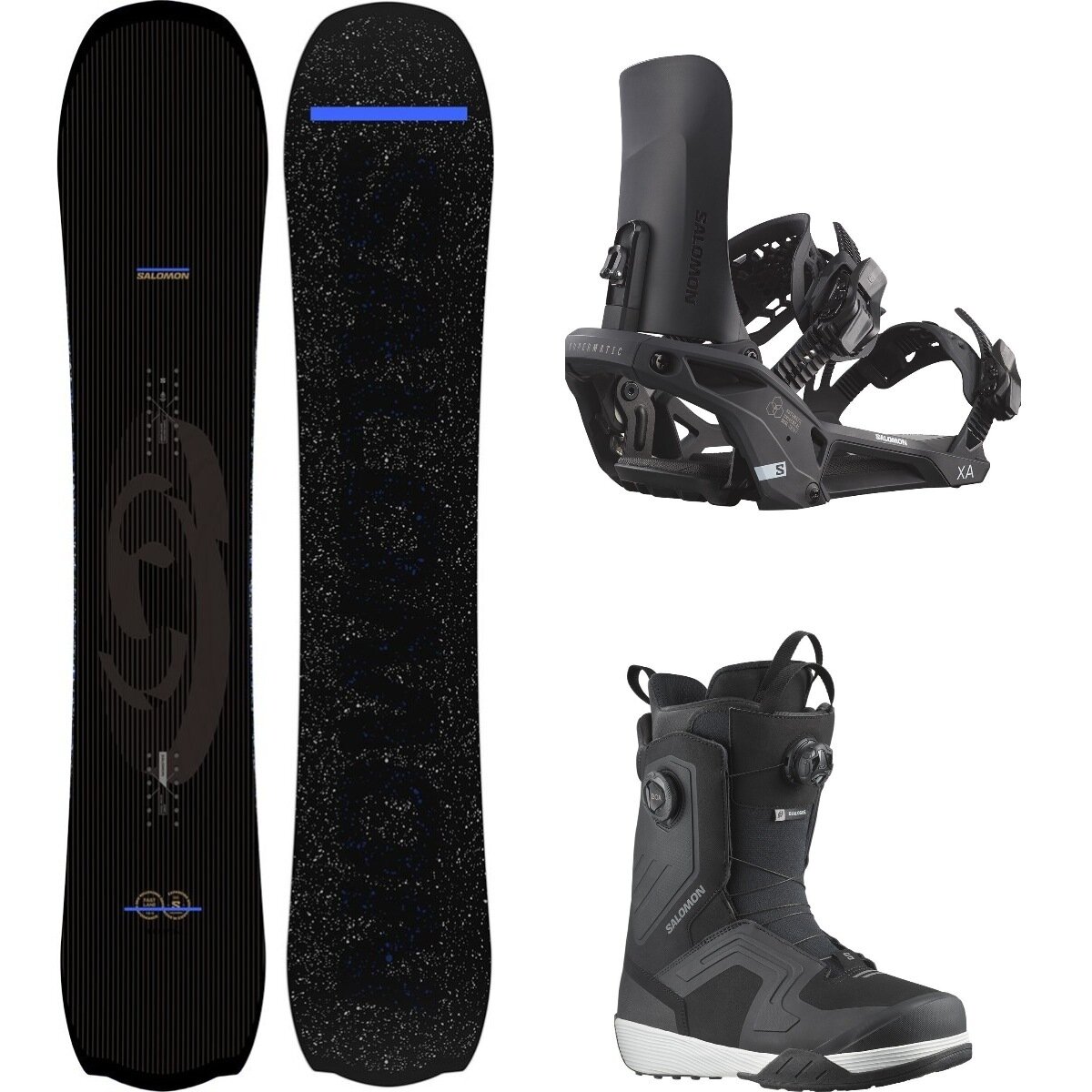 Fastlane Snowboard + XA Supermatic Binding + Dialogue Boot