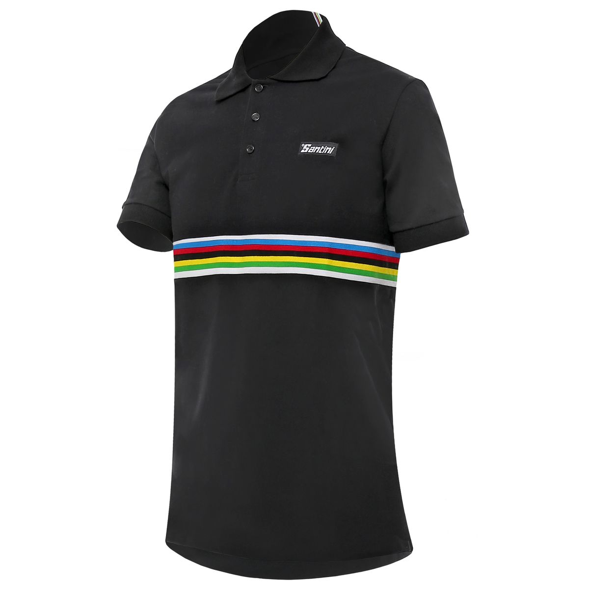 Santini UCI Polo Shirt Men's Bike