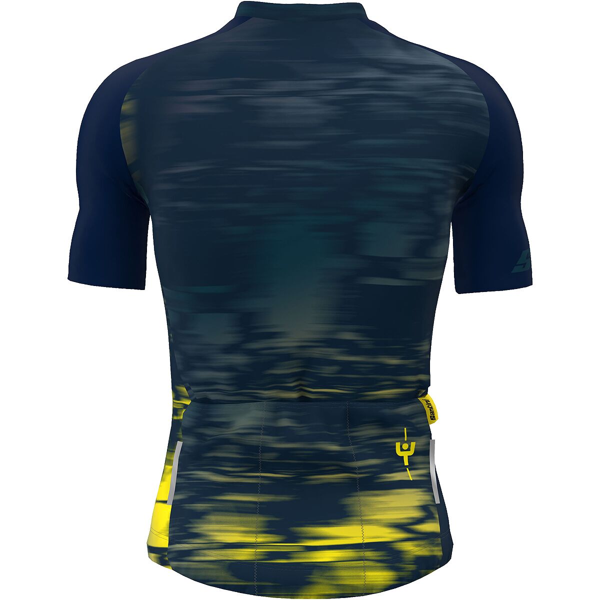 Maillot cycliste SMS Santini Bonjour Time intégral Manche Longue Vintage - L