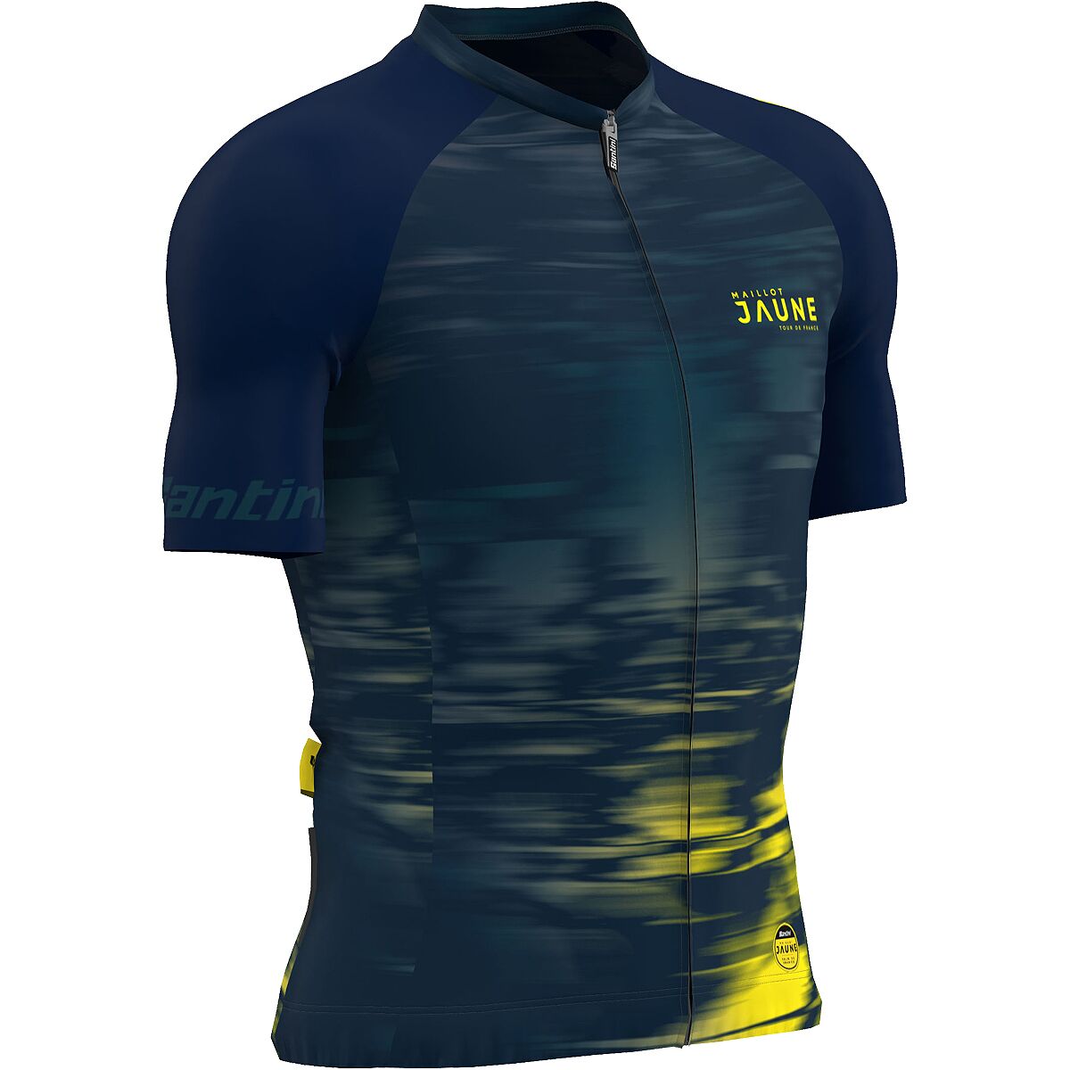 Santini Le Maillot Jaune Espirit Cycling Jersey Men's Bike