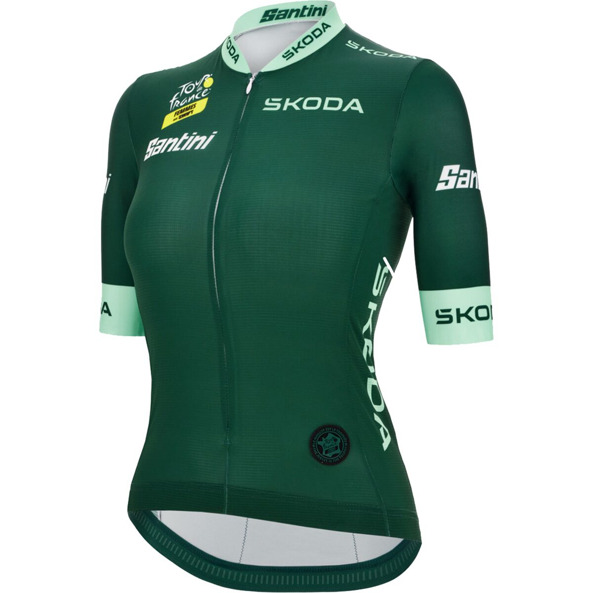 Santini TDF Femme Avec Zwift Best Sprinter Jersey -...