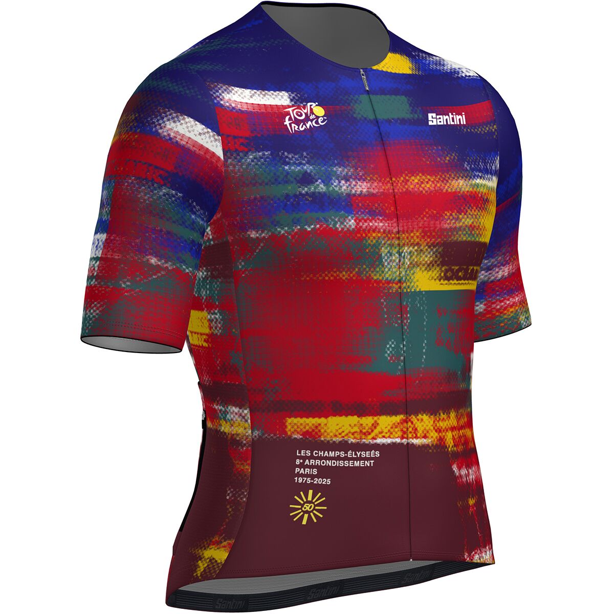 Santini Tdf Arrivee Dash Jersey - Men´s